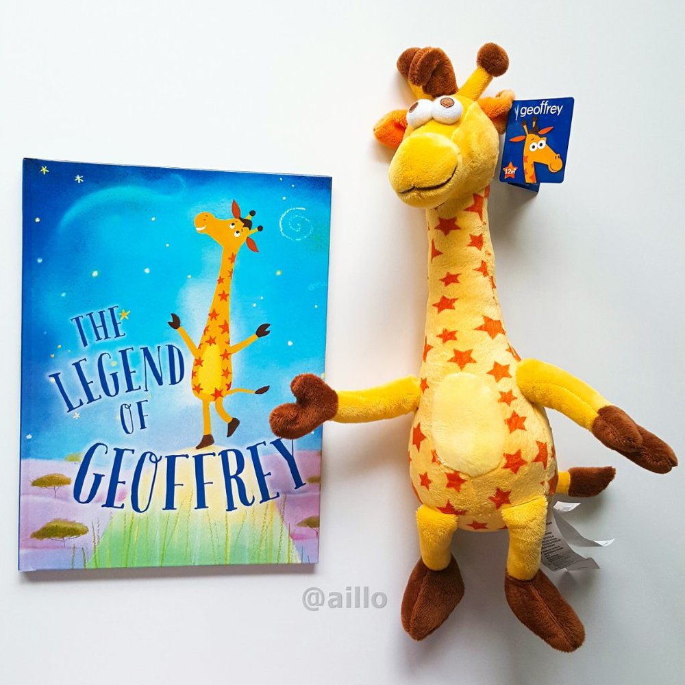 The Legend of Geoffrey Book + Plush Toy
